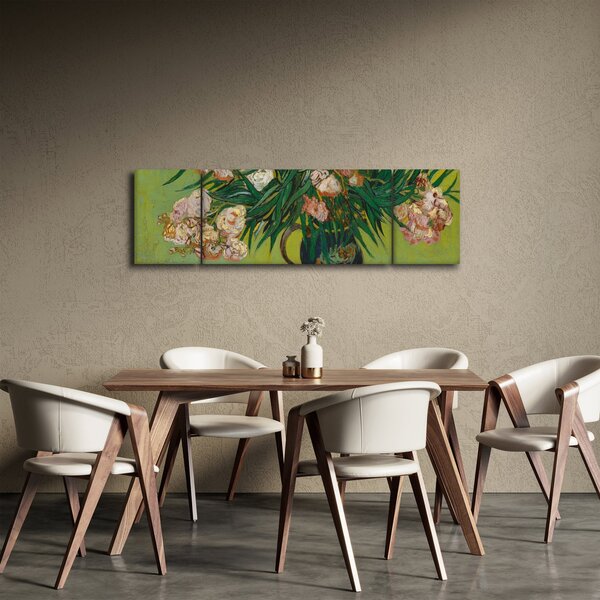 Obraz - Vincent van Gogh, Oleanders, reprodukce (170x50 cm)