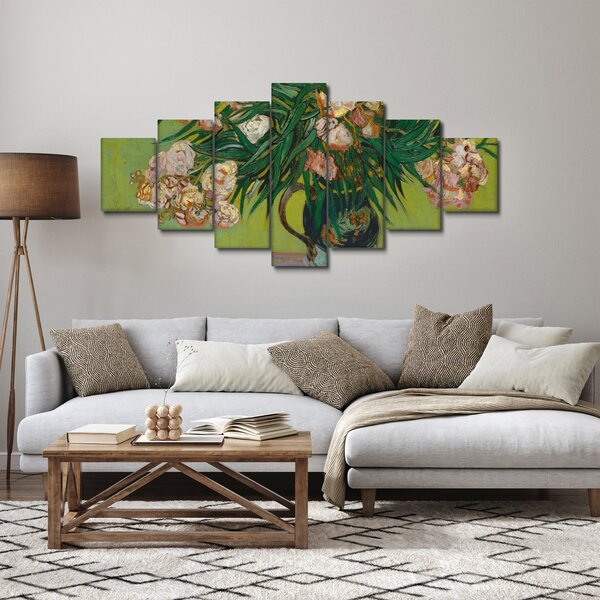 Obraz - Vincent van Gogh, Oleanders, reprodukce (210x100 cm)