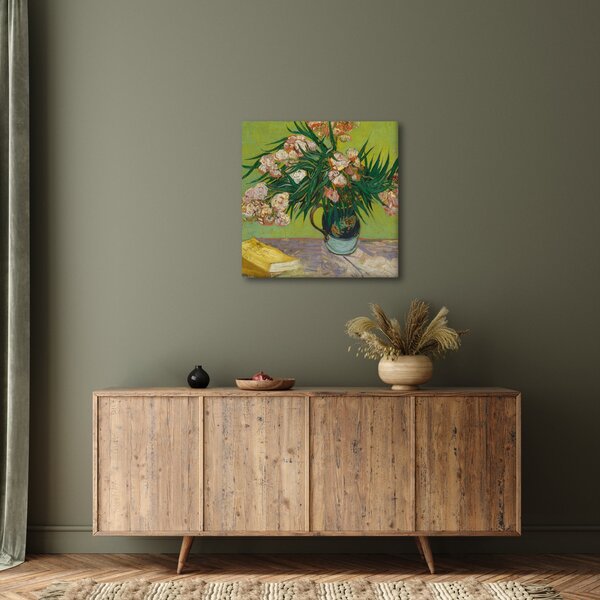 Obraz - Vincent van Gogh, Oleanders, reprodukce (30x30 cm)