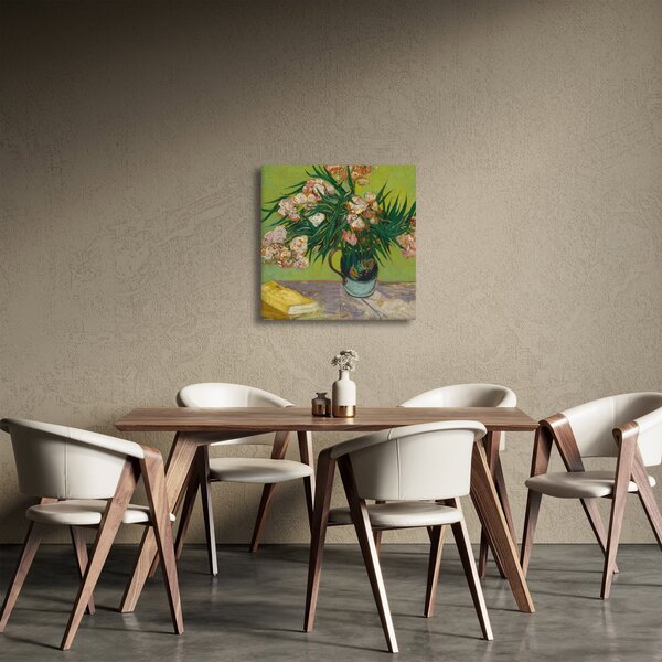 Obraz - Vincent van Gogh, Oleanders, reprodukce (30x30 cm)