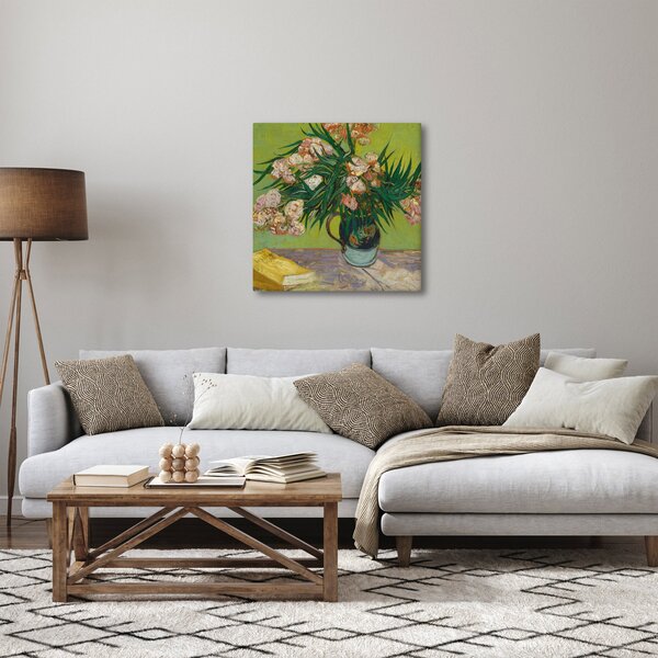 Obraz - Vincent van Gogh, Oleanders, reprodukce (30x30 cm)