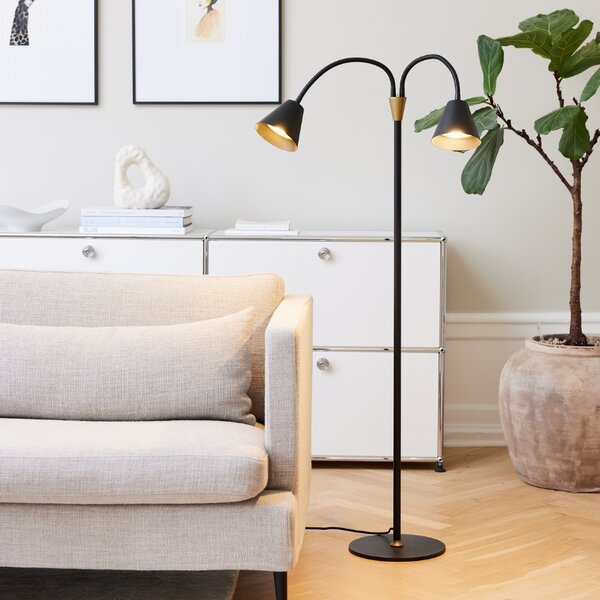Halo Design Kovová stojací lampa Hygge 135 cm