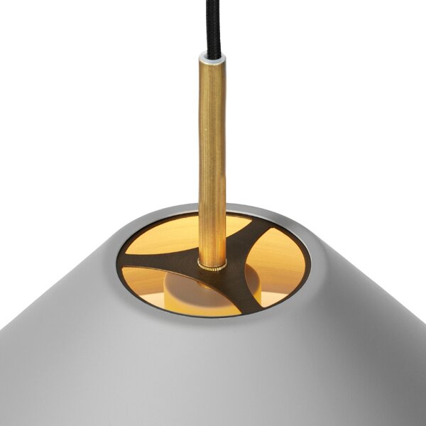 Halo Design Kovové závěsné světlo Hygge 24 cm