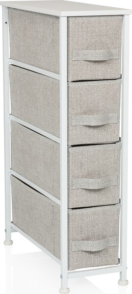 Hjh LIVING Komoda se 4 zásuvkami FOLDRESS S Příborník 76,0 x 20,0 x 48,0 cm