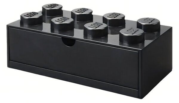 Černý úložný box LEGO® Storage 31,6 x 15,8 cm