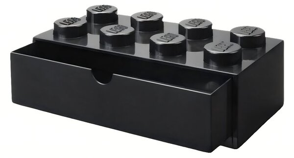 Černý úložný box LEGO® Storage 31,6 x 15,8 cm
