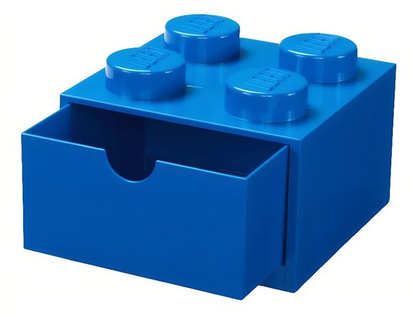 Modrý úložný box LEGO® Storage 15,8 x 15,8 cm