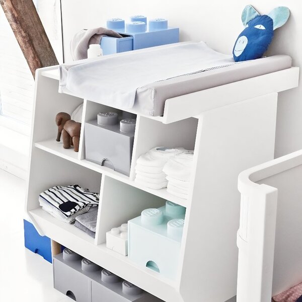 Červený úložný box LEGO® Storage 25 x 25 cm