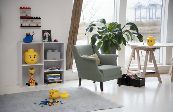 Černý úložný box LEGO® Smart 25 x 25 cm