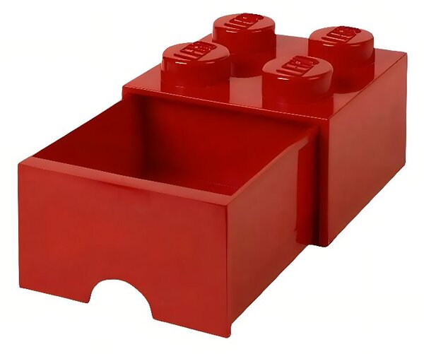 Červený úložný box LEGO® Storage 25 x 25 cm