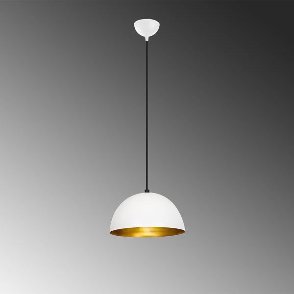 ASIR Lustr SIVANI bílá zlatá