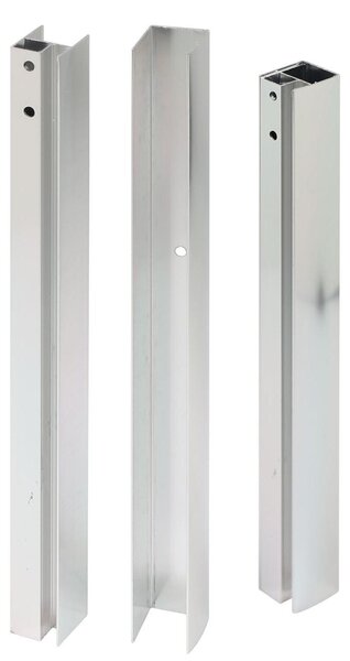 Vyrovnávací lišty o výšce 185 cm pro sprchové kouty