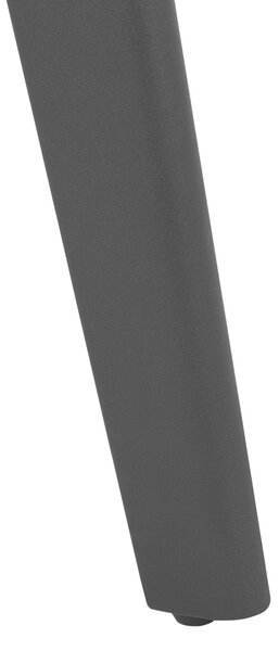 Jídelní stůl MOSBY Bílý mramor 110 cm 110 cm