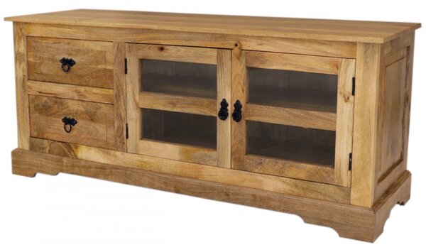 TV stolek Guru 140x60x45 z masivu mango