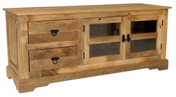 TV stolek Guru 140x60x45 z masivu mango