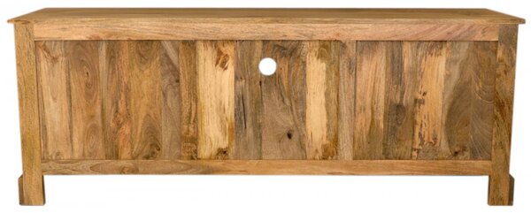 TV stolek Guru 160x60x45 z masivu mango