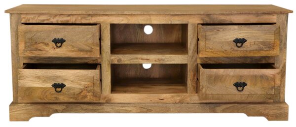 TV stolek 150x60x45 Guru z masivu mango