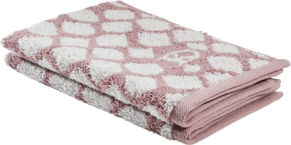RUČNÍK PRO HOSTY, 30/50 cm, šedá, růžová Dieter Knoll - Ručníky na ruce