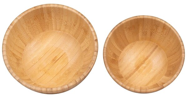 Nordic Living Set dvou bambusových misek Candimala 13/15 cm
