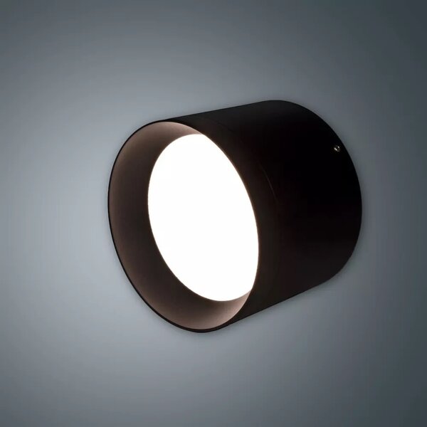 LED bodové svítidlo Minalox UGR pr.10cm,, 12W, CCT 1800-4500K, 24V, IP54 Barva: Černá