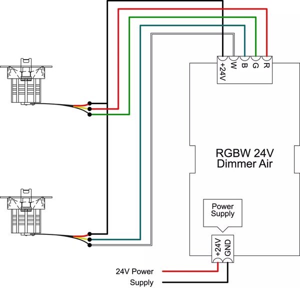 LED bodové svítidlo Minalox UGR pr.10cm,, 12W, CCT 1800-4500K, 24V, IP54 Barva: Černá