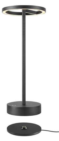 BIG WHITE SLV VINOLINA ONE stolní lampa, aku, IP54, 2700 K, TOUCH, černá 1007359