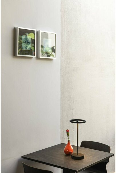 BIG WHITE SLV VINOLINA ONE stolní lampa, aku, IP54, 2700 K, TOUCH, černá 1007359