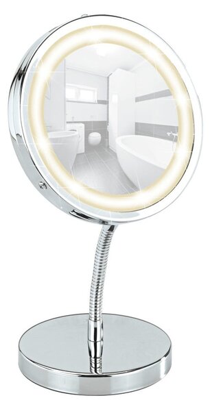 Kosmetické zrcadlo s LED světlem Wenko Brolo