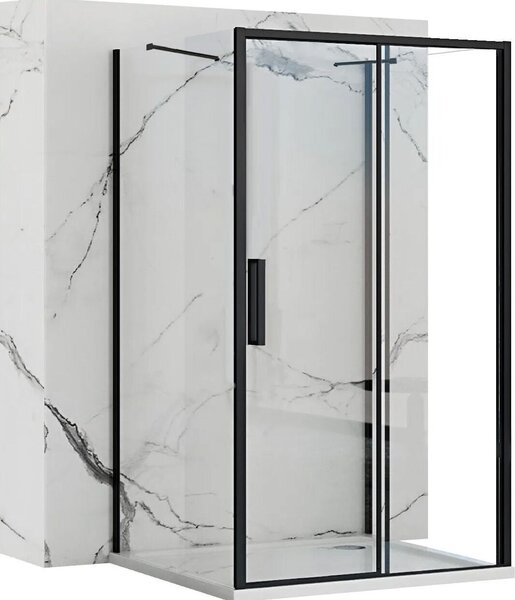 Sprchový Kout REA RAPID SLIDE 100x80 Black