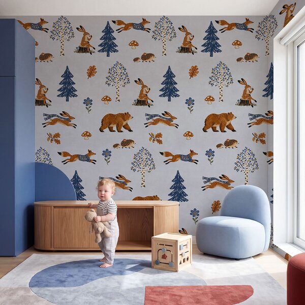 Fototapeta Motiv zvířat a stromů, Fototapety se zvířaty, Populární fototapety - Tapeko.co.cz