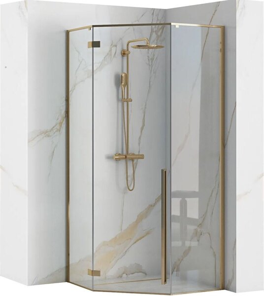 Sprchový Kout DIAMOND Gold 90x90