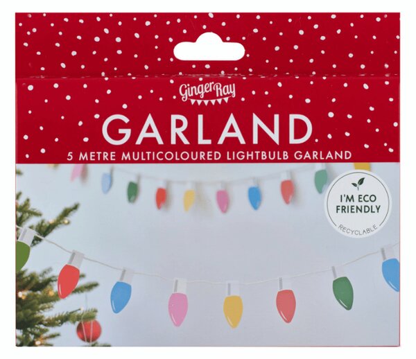 Vánoční girlanda FESTIVE LIGHTS 5 m, barevná
