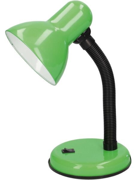 Stolní lampa na 1 žárovku E27 max 40W, zelená, Bell, 3 roky záruka