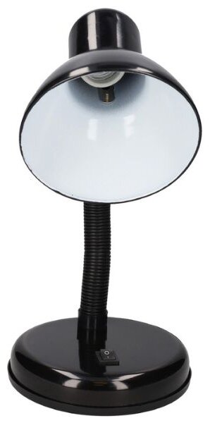 Stolní lampa na 1 žárovku E27 max 40W, černá, Hodori, 3 roky záruka