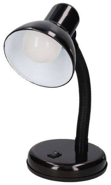 Stolní lampa na 1 žárovku E27 max 40W, černá, Hodori, 3 roky záruka