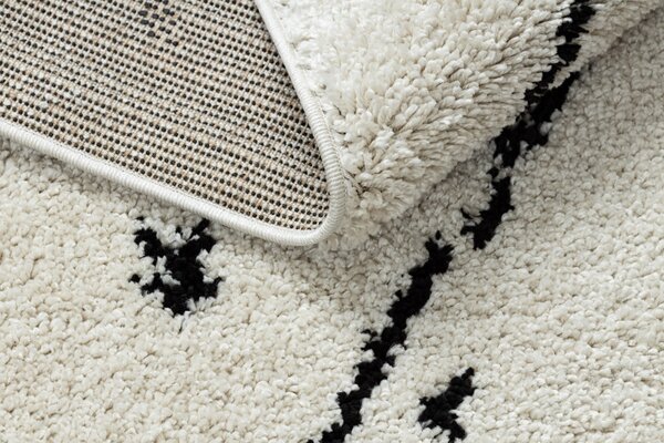 Dywany Łuszczów, Kusový koberec Berber Tetuan B751 cream, 80x150, bílá, ložnice