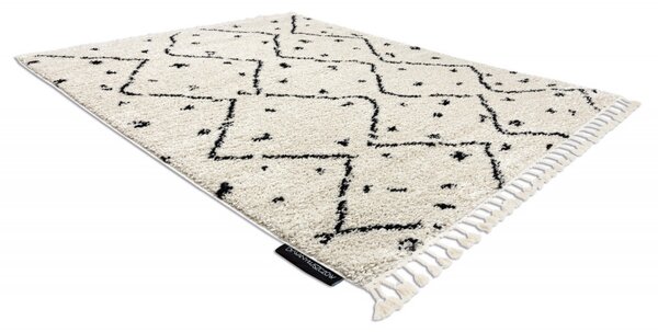 Dywany Łuszczów, Kusový koberec Berber Tetuan B751 cream, 80x150, bílá, ložnice