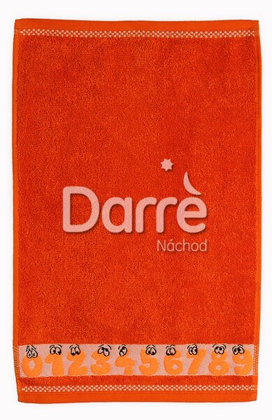 Bavlněné ručníky a osušky oranžový Čísla Velikost: ručníček 30 x 50