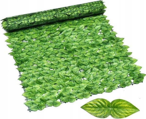 Břečťanový plot balkonová stěna plot střešní stín 300x50 XL