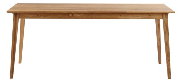 Přírodní dubový jídelní stůl Rowico Filippa, 180 x 90 cm