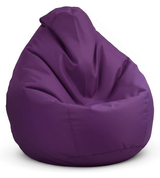 Sedací pytel Primabag Fuzzy fialová