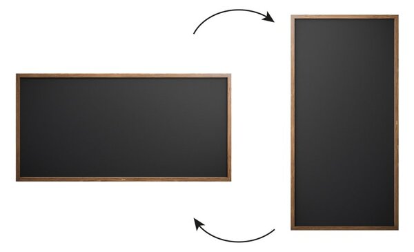 Allboards, Tabule černá křídová v dřevěném rámu 200x100 cm, TB2010