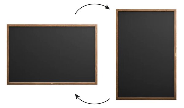 Allboards, Tabule černá křídová v dřevěném rámu 150x100 cm, TB1510