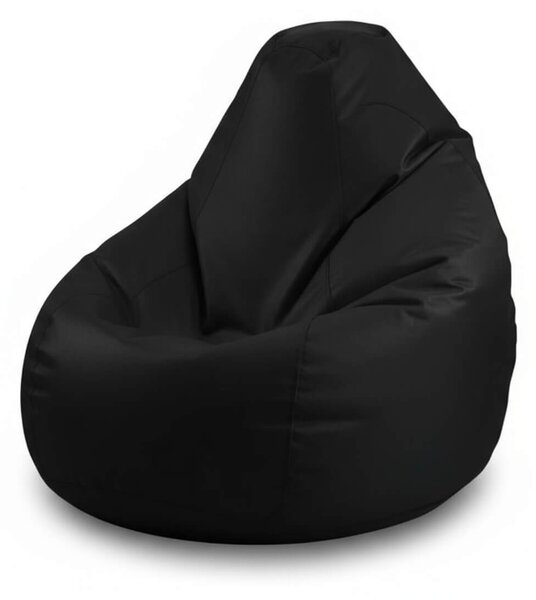 Sedací pytel Primabag Fuzzy černá