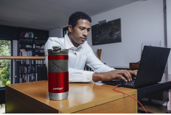 Contigo Termohrnek Byron 2.0 470 ml, Red Emea