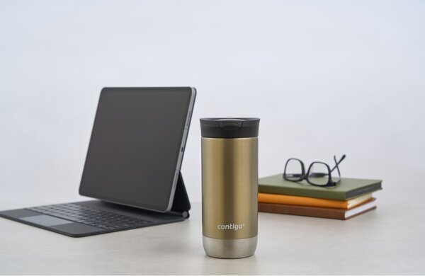 Contigo Termohrnek Huron 2.0 470 ml, Brown Sugar
