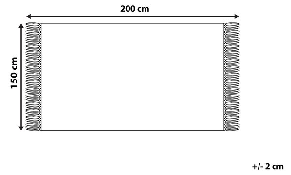 Deka HAMAT 150 x 200 cm Smaragdová