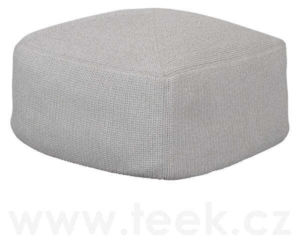 Cane-line Podnožka/puf Divine, Cane-line, 60x60x35 cm, venkovní látka Selected PP sand