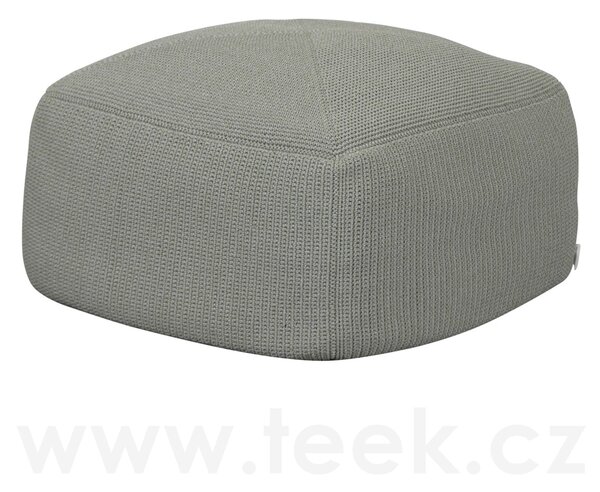 Cane-line Podnožka/puf Divine, Cane-line, 60x60x35 cm, venkovní látka Selected PP sand