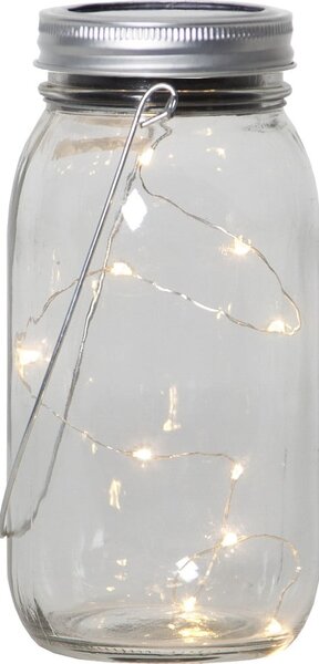 LED dekorace Star Trading Jamjar, výška 18 cm